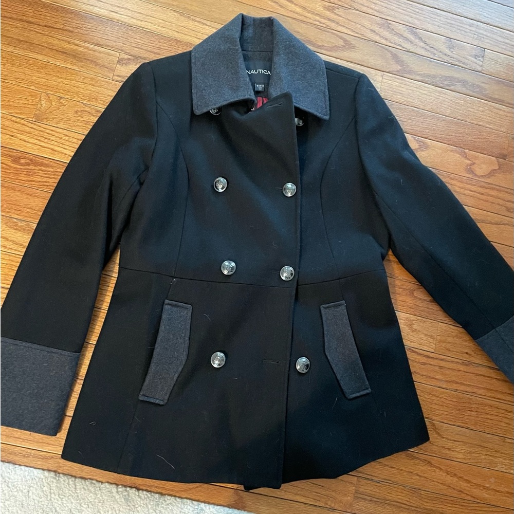 Women's Wool Pea Coat size M - Nautica